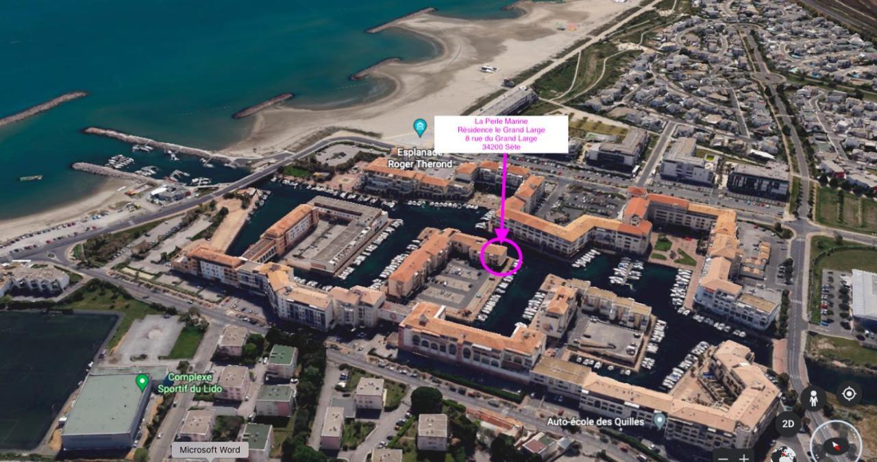 Appartamento La perle marine Sète Esterno foto